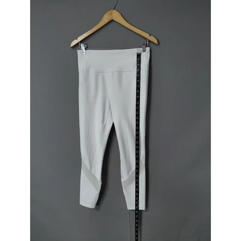 Athleta Gray Stretch Running Pants Women Size M